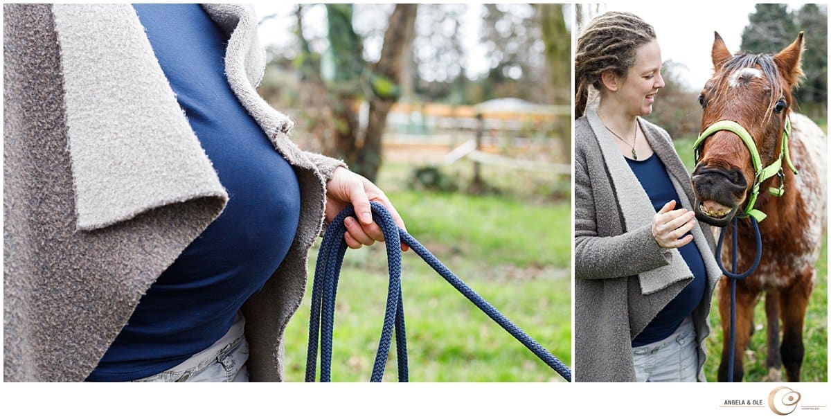 Natürliches Fotoshooting in der Schwangerschaft - Portraitfotograf Köln & NRW